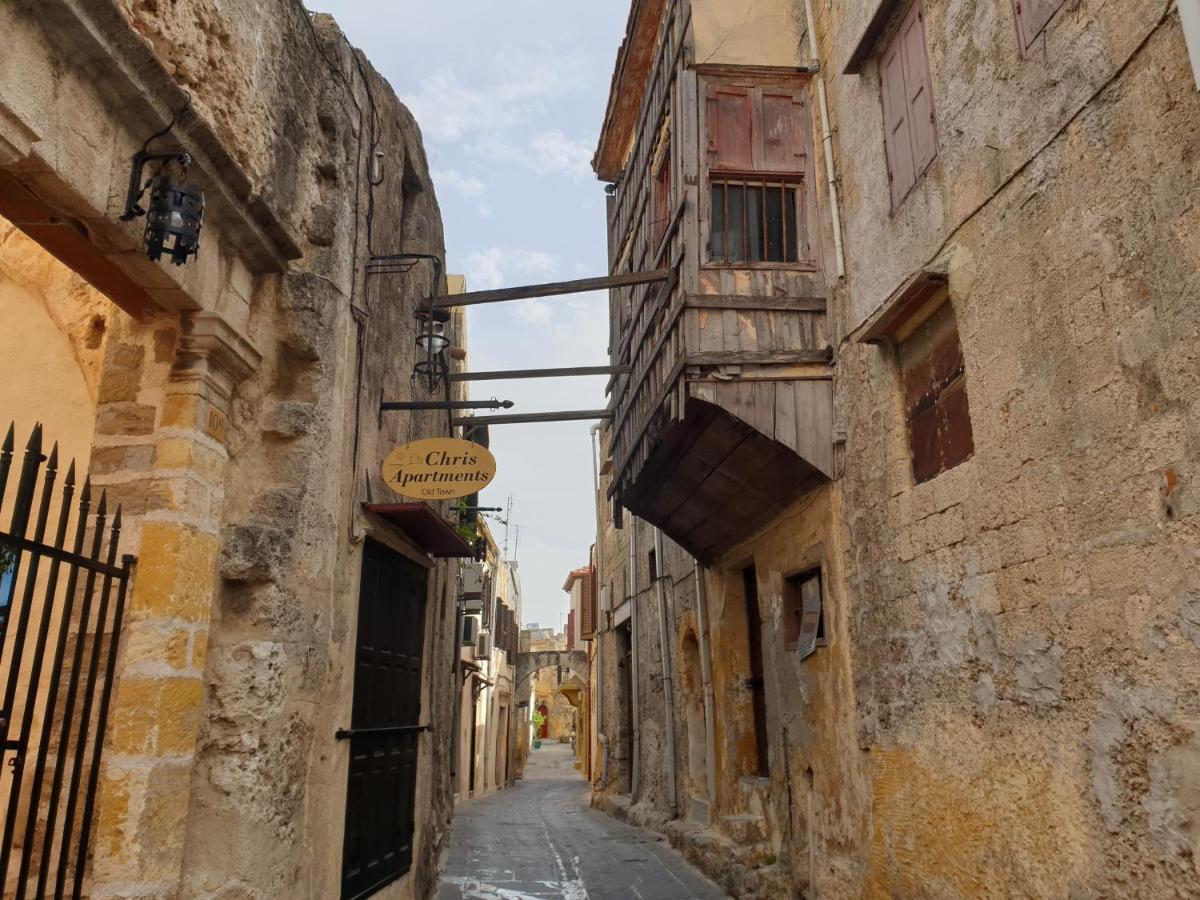 Rhodes City Chris Αpartments Old Town 아파트 외부 사진